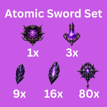 Atomic Sword Set - ماب سايلور بيس