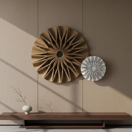 (مروحة نجد) لوحة حائط ثلاثية الأبعاد