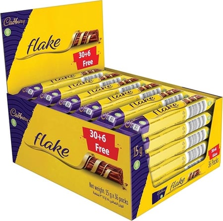 كادبوري فليك شوكولاتة 15 جم (Cadbury)