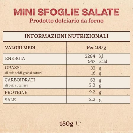 بسكويت باف بيستري فورنو بونومي صغيرة بنكهة الجبن 150 جم ايطالي