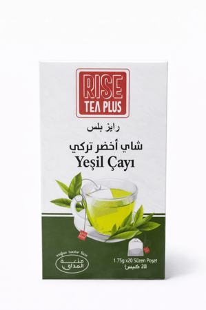 شاي رايز بلس أخضر تركي طبيعي – 20 كيس