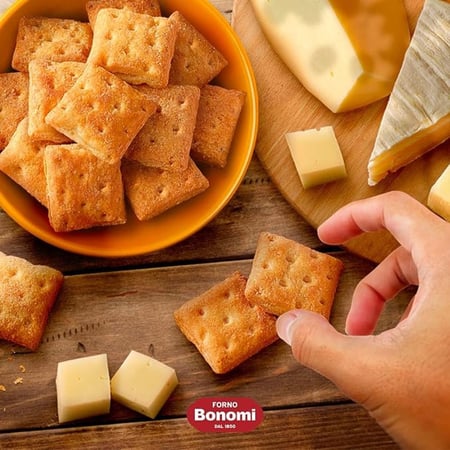 بسكويت باف بيستري فورنو بونومي صغيرة بنكهة الجبن 150 جم ايطالي