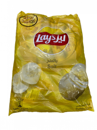 ليز كيس بنكهة الملح  21حبة