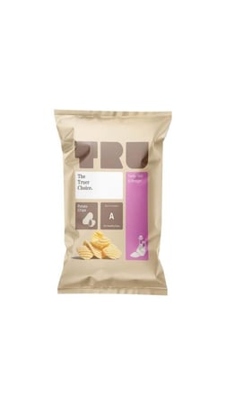 شيبس ترو نكهة الملح والخل – TRU Tangy Salt & Vinegar Potato Chips