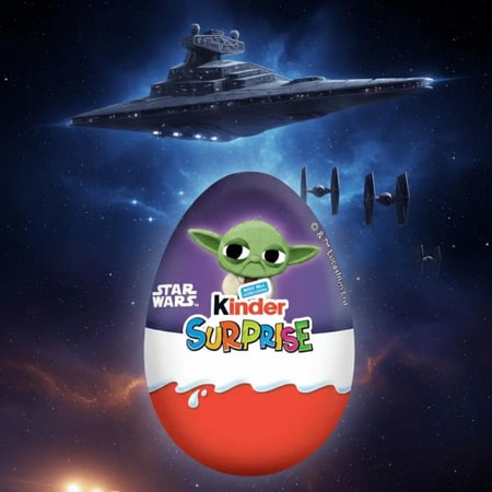 بيض كيندر باتمان قصدير 20 جم | Kinder