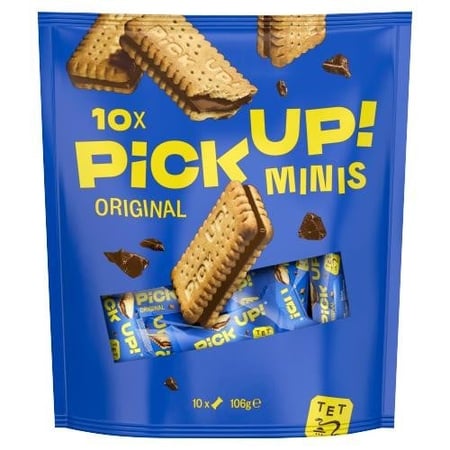 بسكويت بيك اب ميني اورجينال – 10 قطع 106 جم | Pick Up! Minis Original