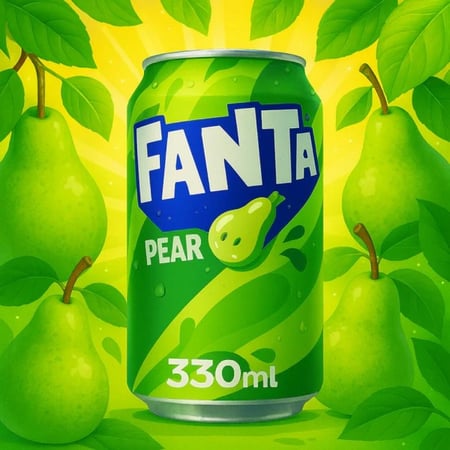 فانتا كمثرى – Fanta Pear (330 مل)