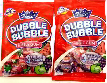 علكة دوبل بابل (دبل بابل) فروتاستك 3 نكهات | للحبه – Bubble Gum Fruitastic Flavors