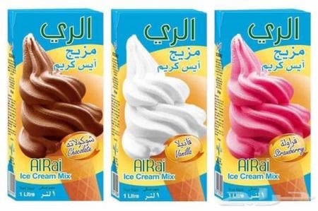 خليط ايسكريم الري 1 لتر