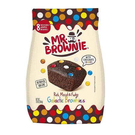 Mr. Brownie مستر براوني رطب و غني مع حلوى الشوكولاتة 200 جم
