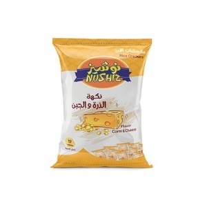 نوشيز بنكهة الذرة والجبن 12 مغلف
