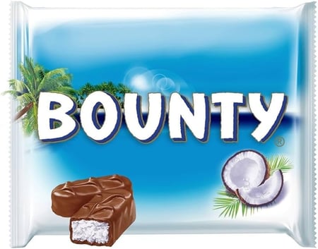 باونتي (Bounty)  شريط بريطاني 2*4 قطع