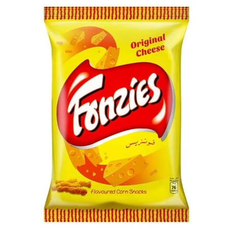 فونزيس جبنة اصلية 60 جم Fonzies