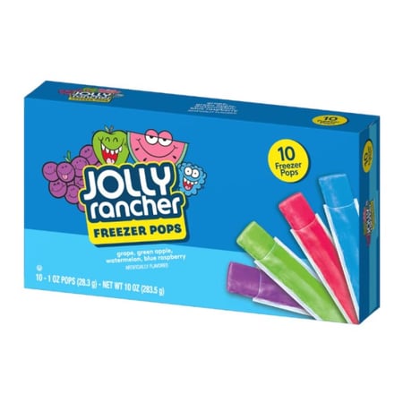 مصاصات جلي جولي رانشر فريزر بوبس بنكهات فواكه Jolly Rancher Freezer