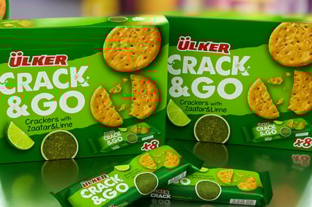 أولكر كراك آند قو زعتر وليمون 8 قطع