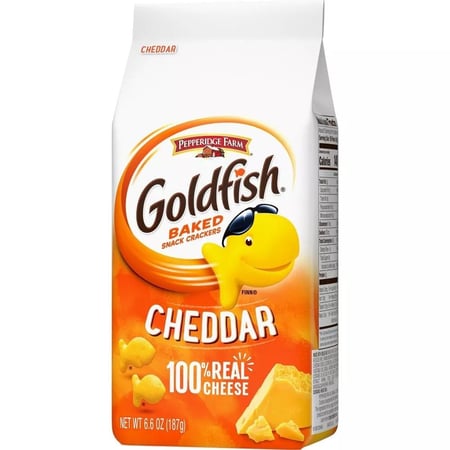 جولدفش شيدر 187 جم — Goldfish Cheddar