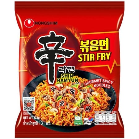 شين راميون نودلز مقلية 131 جرام