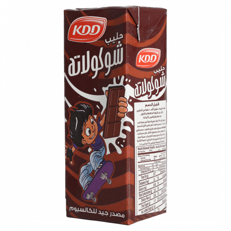 حليب شوكلاته كي دي دي