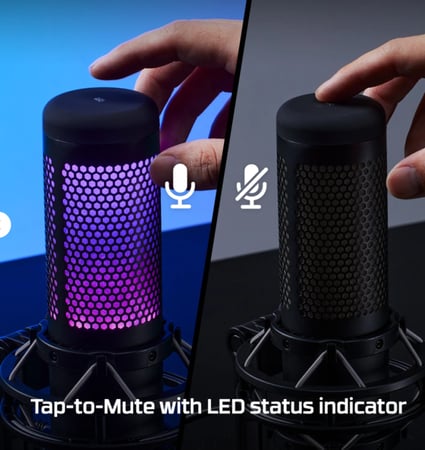 ميكروفون QUADCAST S من شركة HYPERX