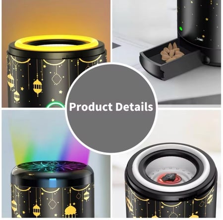 مبخرة ذكية BK-25 من مبخرة البخور