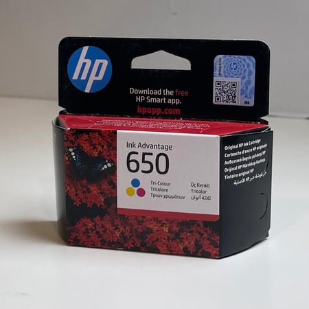 حبر طابعة 650 من اتش بي