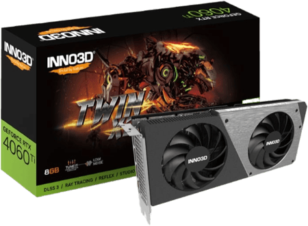 كرت شاشة GEFORCE RTX 4060 TI من شركة INN03D