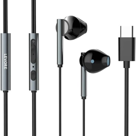 سماعة أذن سلكية TYPE-C من شركة LEVORE