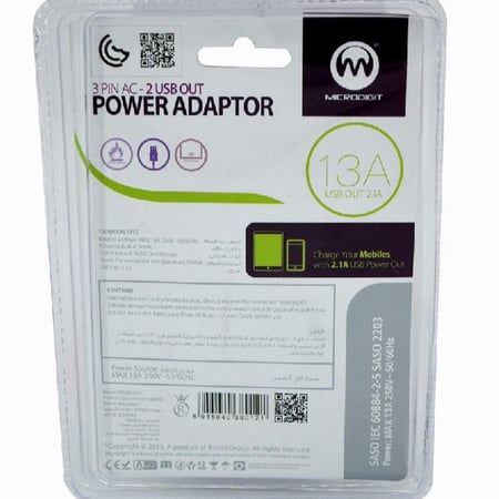 محول طاقة 3 سنون تيار متردد ي من شركة MICRODIGIT