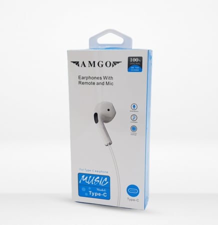 سماعة أذن تايب سي من ايه ام جي