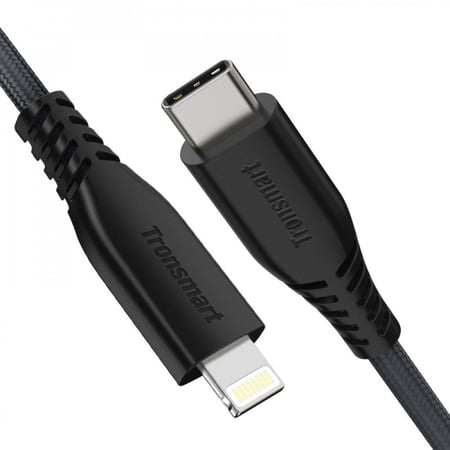 سلك شاحن USB-C TO LIGHTNING من شركة TRONSMART