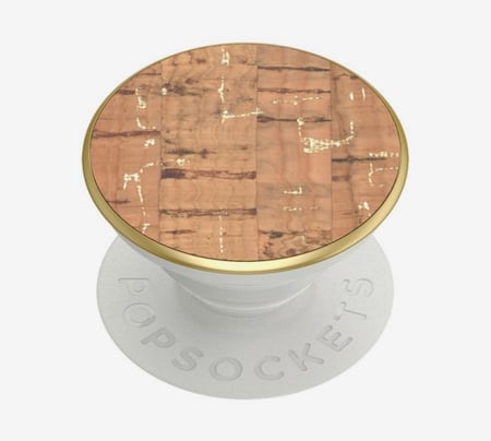 مسكة جوال من بوب سوكيت شكل الذهب المعدني