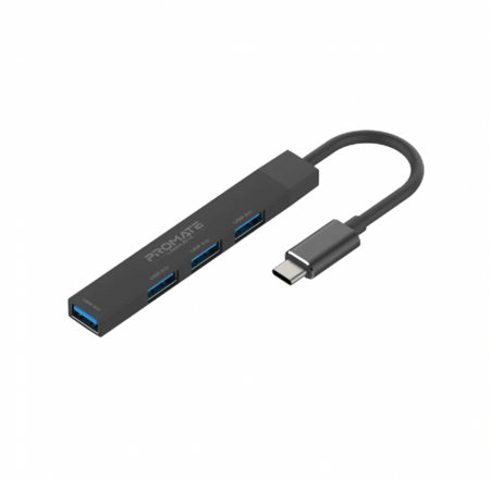 موزع بيانات USB-C متعدد المنافذ 4 في 1 من شركة PROMATE