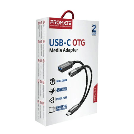 محول وسائط USB-C OTG من شركة PROMATE