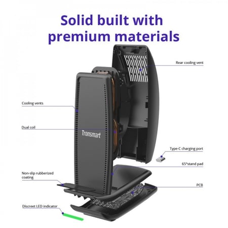 شاحن لاسلكي من TRONSMART فئة AIRAMP