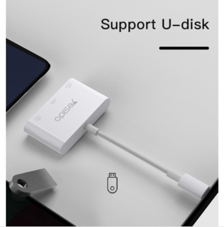 محول 3IN1 منفذ USB-C من شركة YESIDO
