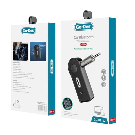 جهاز استقبال بلوتوث AUX من شركة GO-DES