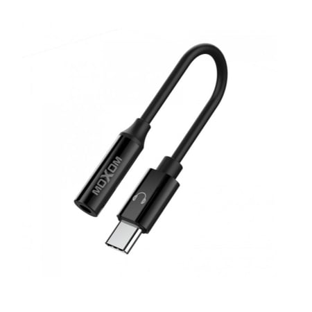 محول سماعة اذن AUX عالي الجودة USB-C من شركة MOXOM
