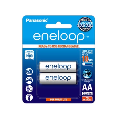 بطاريه قابلة لإعادة الشحن ENELOOP من PANASONIC