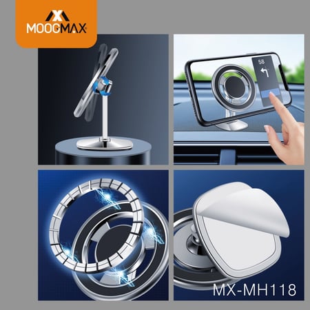 حامل مغناطيسي للسيارة MX-MH118 من MOOGMAX