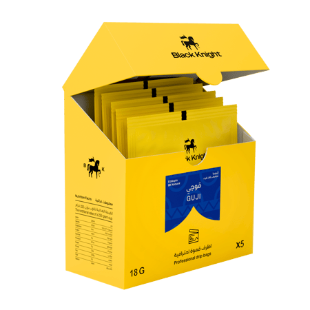 الفارس الأسود أظرف قهوة - قوجي