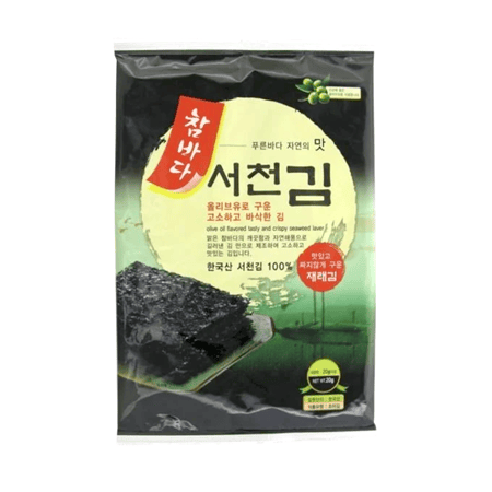 اعشاب بحرية أوراق نوري كيم الكورية المقلية   20 جرام