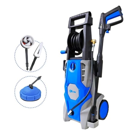 مضخة غسيل سيارات 165 بار 2200 واط - مع اكسسوارات - كيت تولز