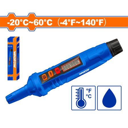 جهاز كاشف حرارة ودرجة الرطوبة WADFOW WTM2507
