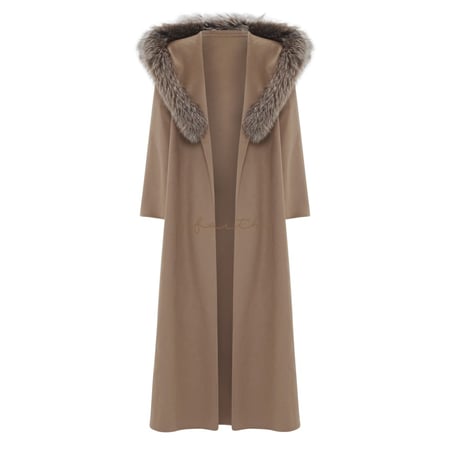 BROWN ALPACA & SILVER FOX FARWA