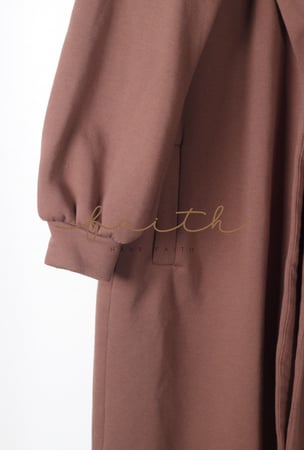 BROWN HOODY FARWA
