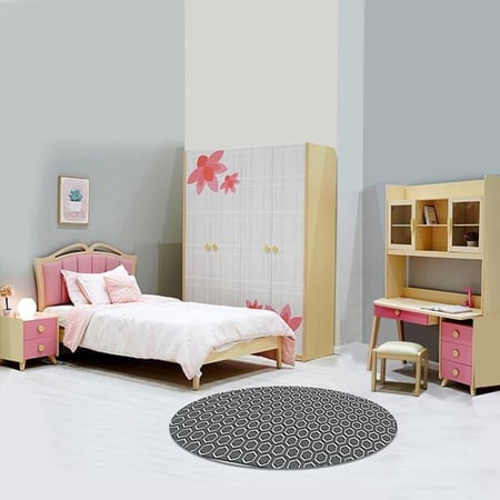 غرفة نوم شبابية ليلي طقم 6 قطع