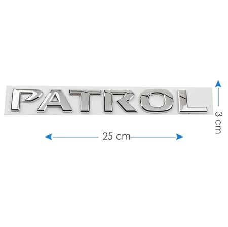 استيكر باترول بارز - PATROL نيكل