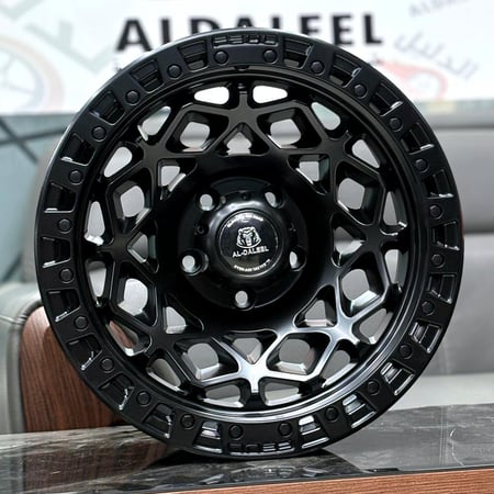 جنوط فيول Fuel مقاس 17 لون اسود مطفي 5م