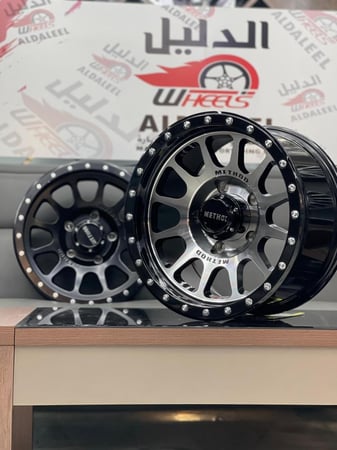 جنوط ميثود 5 مسمار مقاس 17 لاندكروزر + لكزس