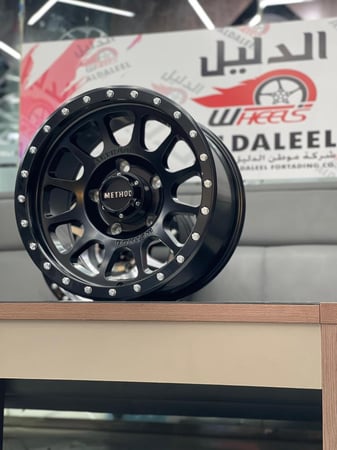 جنوط ميثود 5 مسمار مقاس 17 لاندكروزر + لكزس